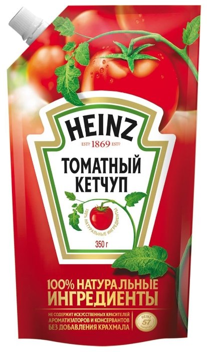 Кетчуп Heinz Томатный, дой-пак (фото modal 2)