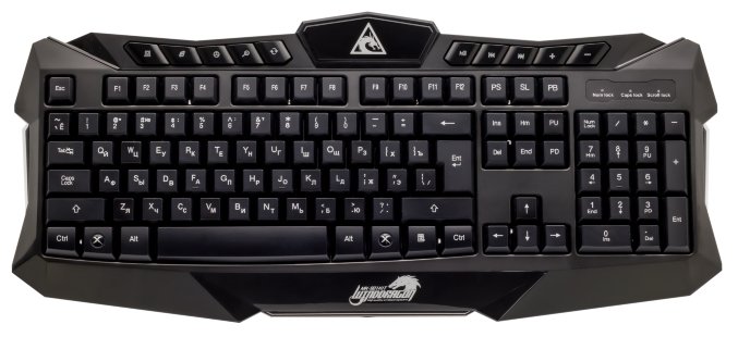 Клавиатура и мышь Xtrikeme MK-901 Black USB (фото modal 2)