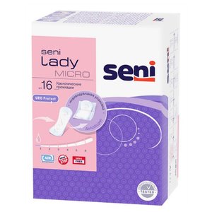 Урологические прокладки Seni Lady Micro (SE-095-MC16-RU1) (16 шт.) (фото modal nav 1)