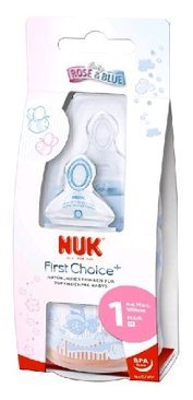 NUK First Choice Plus Baby Rose&Blue бутылочка 150 мл с рождения (фото modal 2)