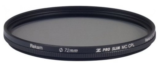 Светофильтр поляризационный круговой Rekam Z Pro Slim CPL MC 72 мм (фото modal 1)
