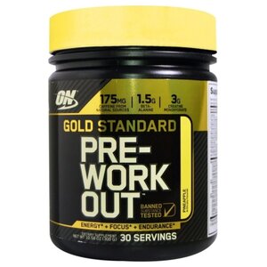 Предтренировочный комплекс Optimum Nutrition Gold Standard Pre-Workout (300 г) (фото modal nav 1)