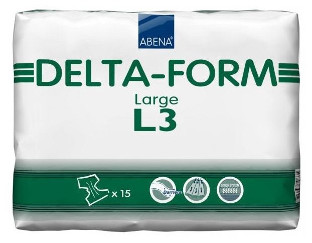 Подгузники Abena Delta-Form 3 (15 шт.) (фото modal 5)