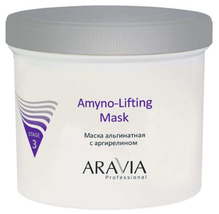 Aravia Amyno-Lifting Маска альгинатная с аргирелином (фото modal 1)