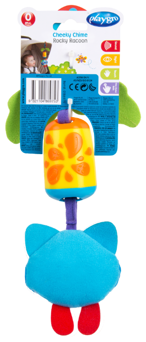 Подвесная игрушка Playgro Енот (0186975) (фото modal 3)