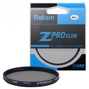 Светофильтр поляризационный круговой Rekam Z Pro Slim CPL MC 62 мм (фото modal nav 2)