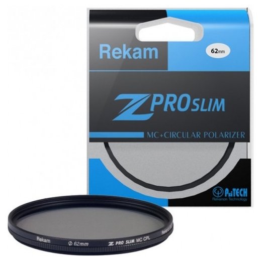 Светофильтр поляризационный круговой Rekam Z Pro Slim CPL MC 62 мм (фото modal 2)