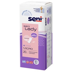 Урологические прокладки Seni Lady Micro (20 шт.) (фото modal nav 1)