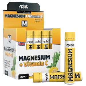 Минерально-витаминный комплекс VP Laboratory Magnesium + Vitamin C (20 ампул х 25 мл) (фото modal nav 1)