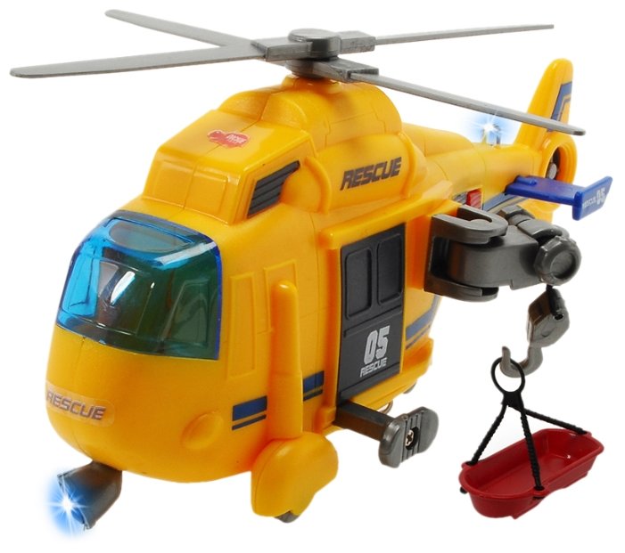 Вертолет Dickie Toys спасательный (203302003) 17 см (фото modal 2)