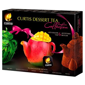 Чай Curtis Dessert Tea Collection в пакетиках набор (фото modal nav 1)