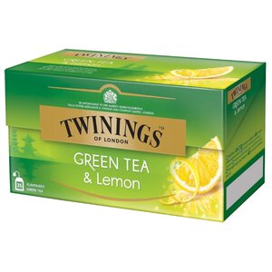 Чай зеленый Twinings Green tea & Lemon ароматизированный в пакетиках (фото modal nav 4)