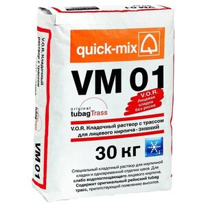 Строительная смесь quick-mix VM 01 Зимний (фото modal nav 1)