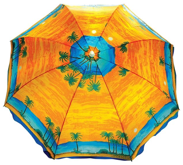 Пляжный зонт Greenhouse UM-T190-4/220 купол 220 см, высота 220 см (фото modal 1)