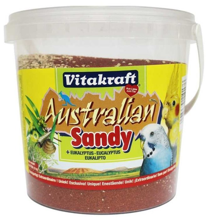 Добавка в корм Vitakraft Для австралийских попугаев песок (фото modal 1)