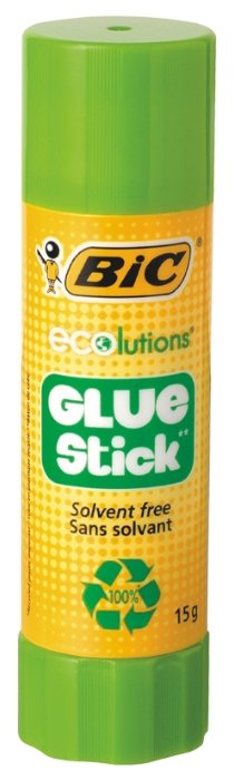 BIC Клей-карандаш Ecolutions Glue Stick 15г х 20 шт. (фото modal 1)