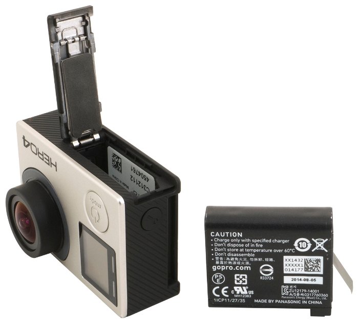 Экшн-камера GoPro HERO4 Black (CHDHX-401) (фото modal 4)