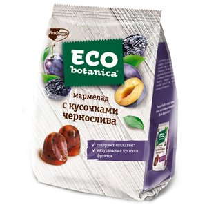 Мармелад Eco botanica с кусочками чернослива 200 г (фото modal nav 1)