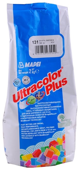 Затирка Mapei Ultracolor Plus 2 кг (фото modal 6)