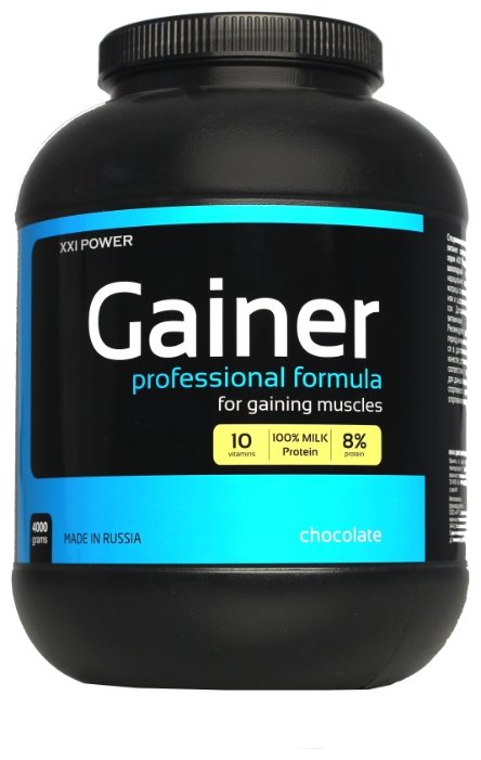 Гейнер XXI Power Gainer (4 кг) в банке (фото modal 1)