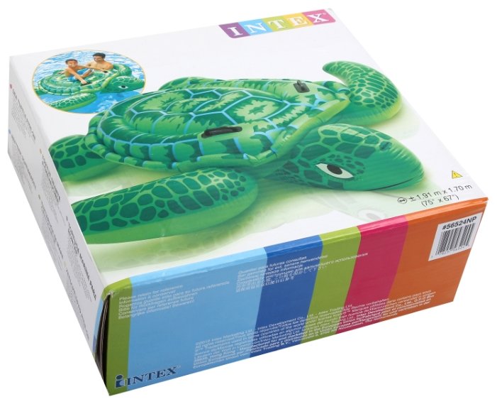Надувная игрушка-наездник Intex Морская черепаха 56524 (фото modal 2)