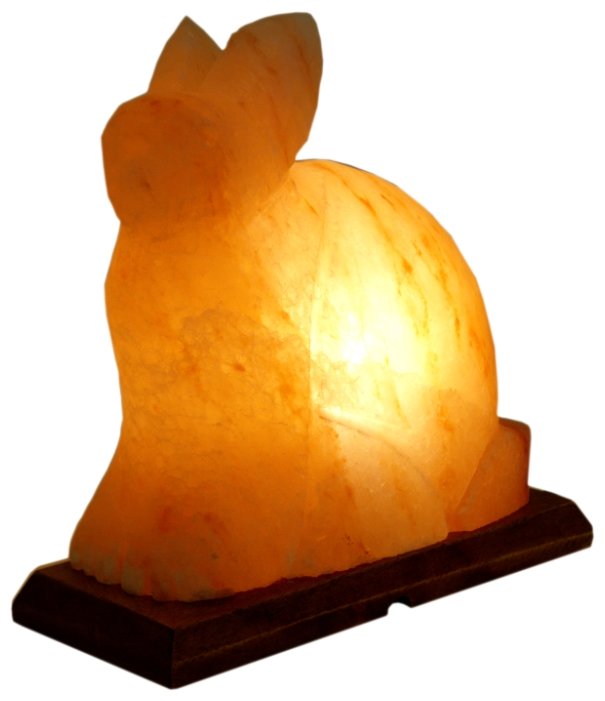 Солевая лампа Stay Gold Кролик (с диммером) (фото modal 1)