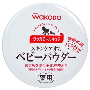 Wakodo Присыпка увлажняющая для чувствительной кожи Siccarol Cure (фото modal nav 2)