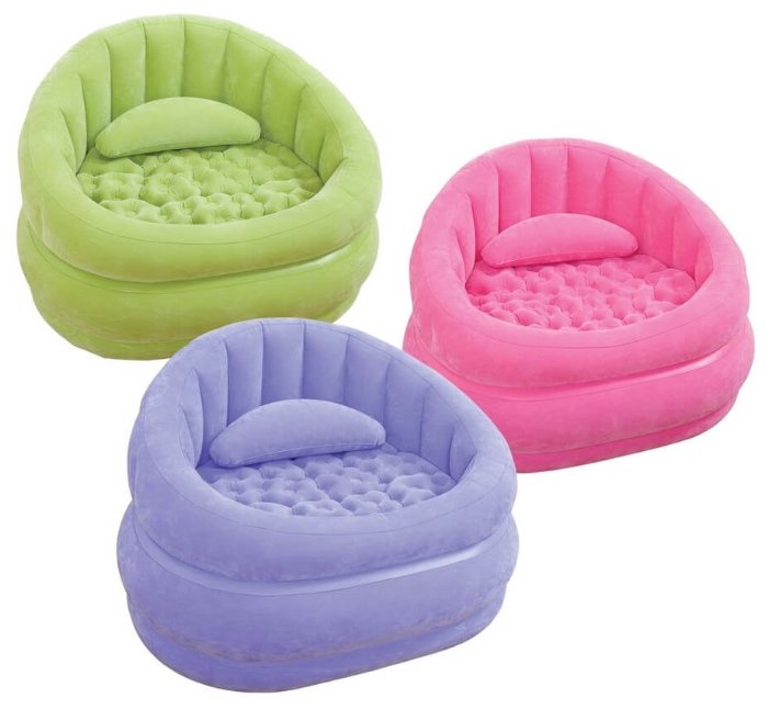 Надувное кресло Intex Cafe Chair (фото modal 1)
