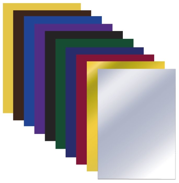 Цветная бумага волшебная Лисенок-рыболов Пифагор, A4, 10 л., 10 цв. (фото modal 2)