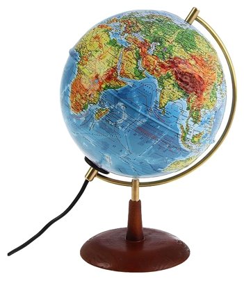 Глобус физический Globen Элеганс 210 мм (Э022100029) (фото modal 1)