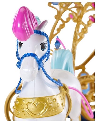 Hasbro Disney Princess лошадь с каретой для Золушки (CDC44) (фото modal 4)