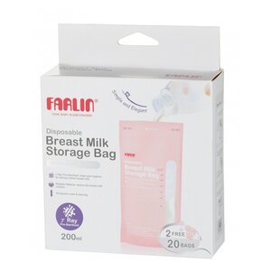 Farlin Пакеты для хранения грудного молока 200 мл (фото modal nav 1)