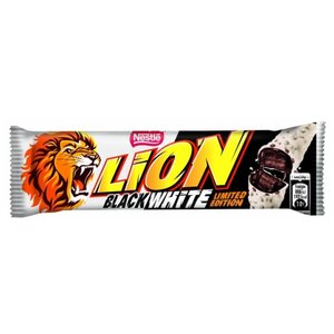 Батончик Lion Black White, 40 г (фото modal nav 1)