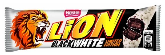 Батончик Lion Black White, 40 г (фото modal 1)