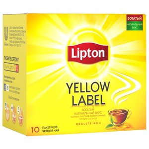 Чай черный Lipton Yellow label в пакетиках (фото modal nav 18)