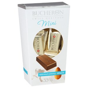 Набор конфет Bucheron Mini молочный шоколад с миндалем 171 г (фото modal nav 1)