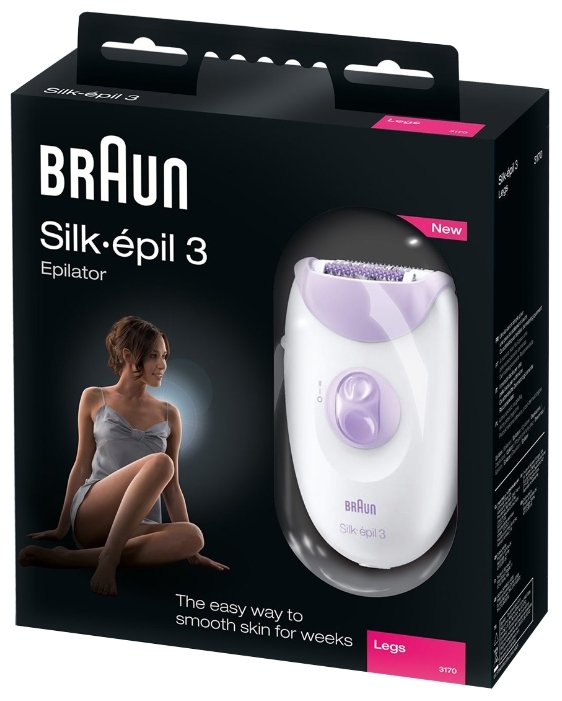 Эпилятор Braun 3170 Silk-epil 3 (фото modal 3)