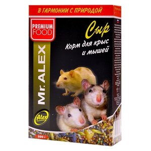 Корм для крыс и мышей Mr.ALEX Сыр (фото modal nav 1)