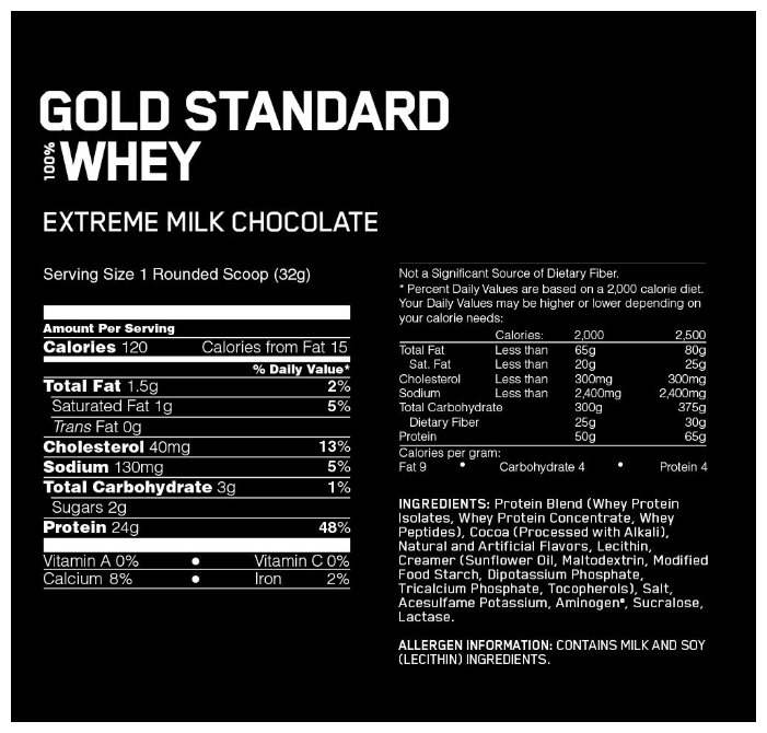 Протеин Optimum Nutrition 100% Whey Gold Standard (4545-4704 г) (фото modal 11)
