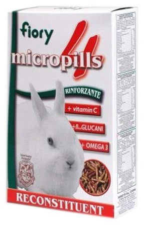 Корм для кроликов Fiory Micropills Vet Care Reconstituent (фото modal 2)