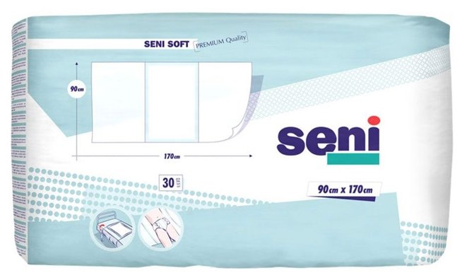 Пеленки Seni Soft (SE-091-MMMM-039) 90 х 170 см (30 шт.) (фото modal 1)