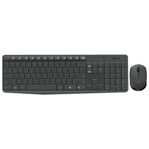 Клавиатура и мышь Logitech MK235 Wireless Keyboard and Mouse Black USB (фото modal nav 3)