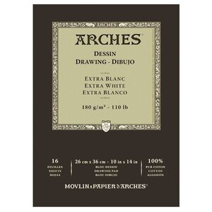 Альбом для графики Canson Arches Extra Blank 26 х 36 см, 180 г/м², 16 л. (фото modal nav 1)