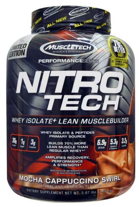 Протеин MuscleTech Nitro Tech (1.8 кг), (фото modal 11)