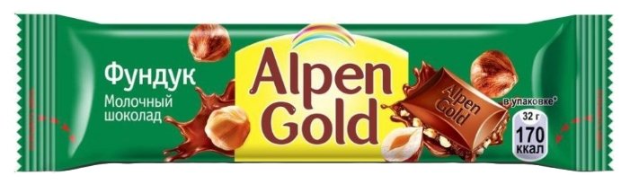 Батончик Alpen Gold фундук, 32 г (фото modal 1)