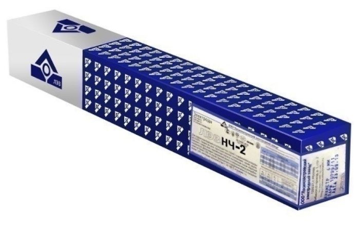 Электроды для ручной дуговой сварки ЛЭЗ НЧ-2 4мм 1кг (фото modal 1)