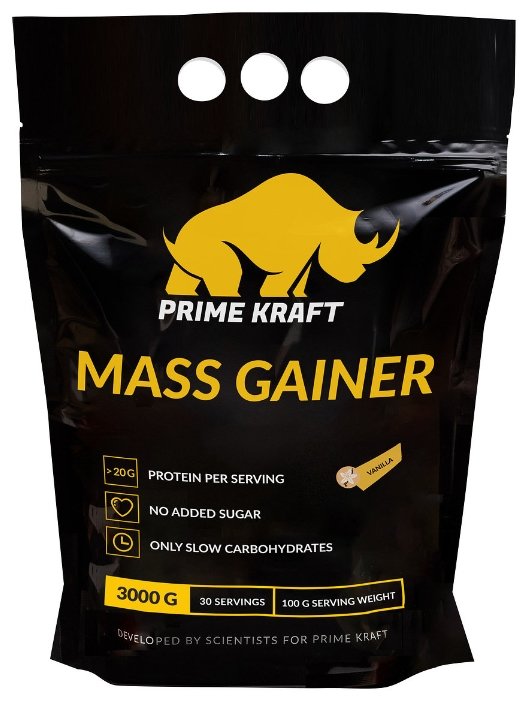 Гейнер Prime Kraft Mass Gainer (3000 г) (фото modal 1)