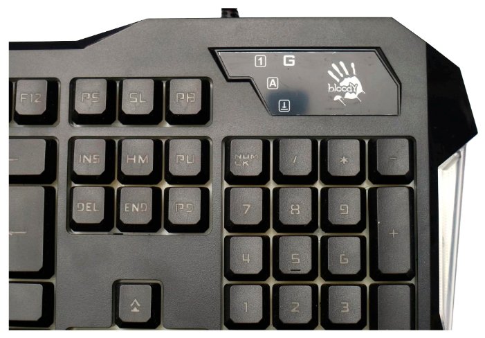 Клавиатура A4Tech Bloody B130 Black USB (фото modal 4)