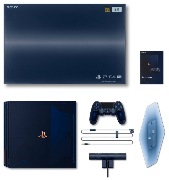 Игровая приставка Sony PlayStation 4 Pro 2 ТБ 500 Million Limited Edition (фото modal 10)