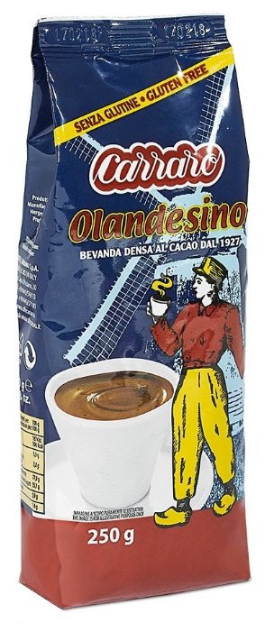Carraro Olandesino Шоколад растворимый, пакет (фото modal 1)